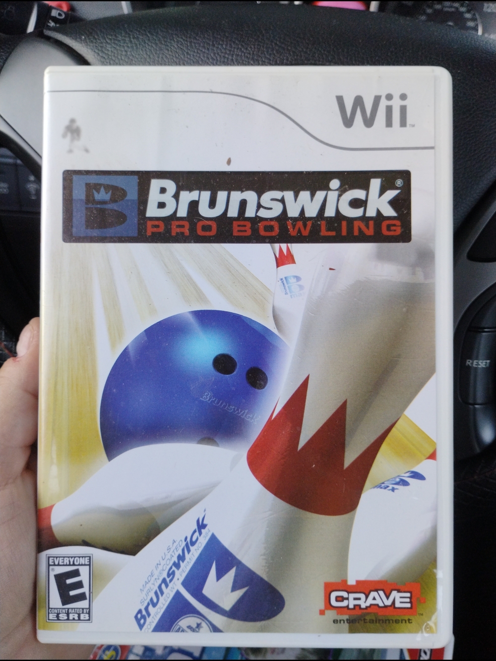 Brunswick Pro Bowling (Wii) - White & Blue